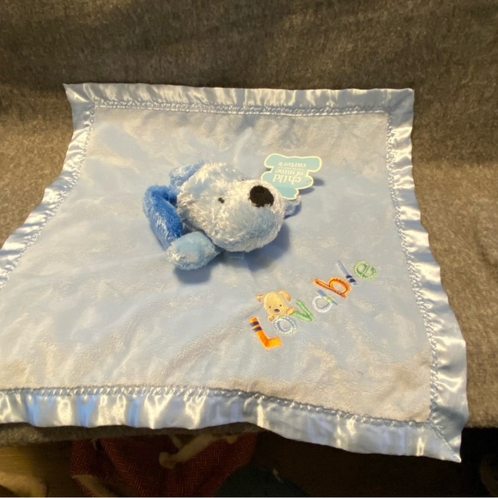 Child Of Mine‎ Blanket Blue Dog Lovable